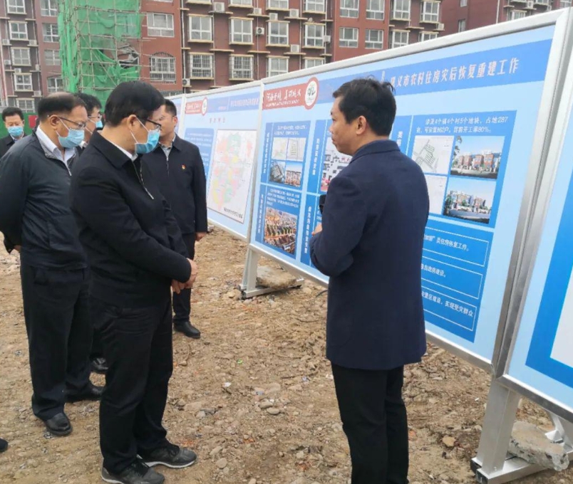 党晓龙在涿州市部分受灾企业检查指导灾后恢复重建工作
