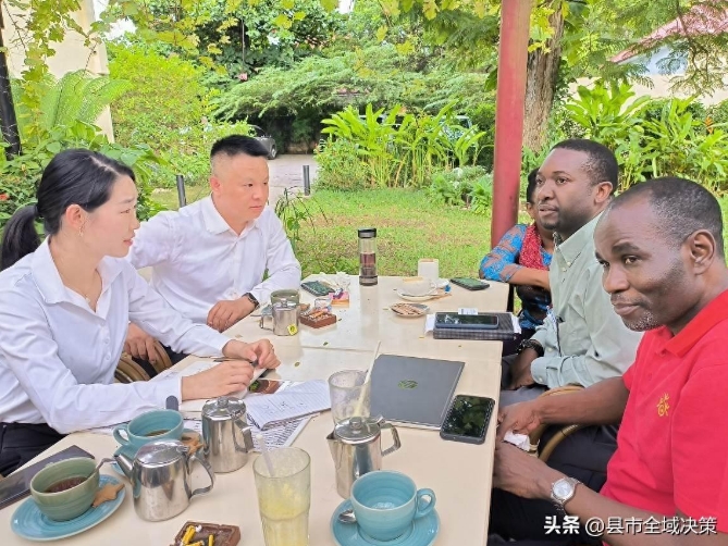 中非经济贸易工作委员会率代表团会见坦桑尼亚医疗、矿业专家